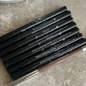 Laura Geller Set of 2 Dark Brown Brown Taupe Brow Sculpting Markers Choose 2